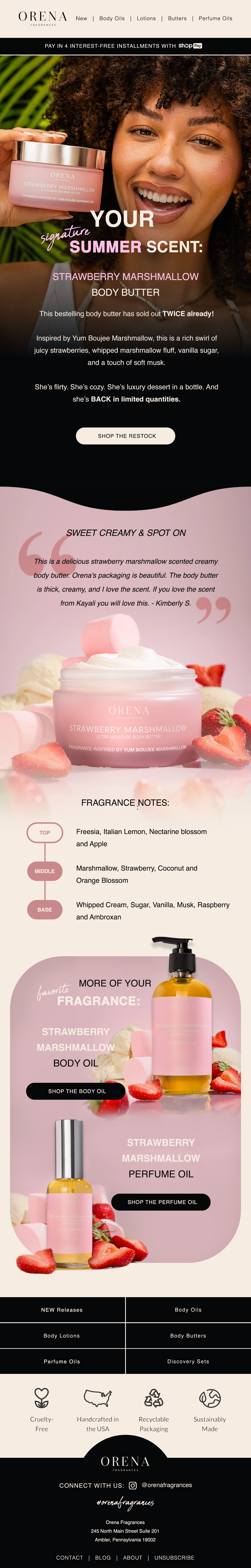 OrenaFragrances—StrawberryMarshmellow